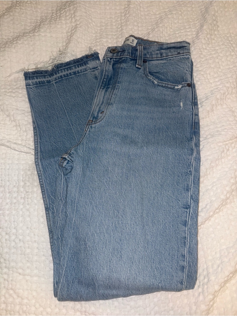 Abercrombie 90s straight ultra high rise jeans